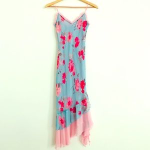 Express Silk Floral Dress